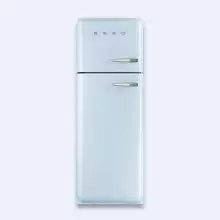 Отдельностоящий двухдверный холодильник, 60 см, петли слева Smeg FAB30LAZ1