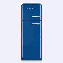 Отдельностоящий двухдверный холодильник, 60 см, петли слева Smeg FAB30LBL1