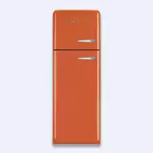Отдельностоящий двухдверный холодильник, 60 см, петли слева Smeg FAB30LO1