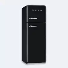 Отдельностоящий двухдверный холодильник, 60 см, петли справа Smeg FAB30RNE1