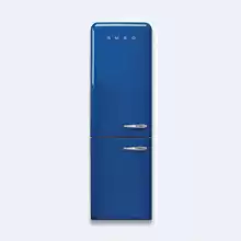 Отдельностоящий двухдверный холодильник, 60 см, No-Frost, петли слева Smeg FAB32LBE3