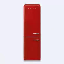 Отдельностоящий двухдверный холодильник, 60 см, No-Frost, петли слева Smeg FAB32LRD3