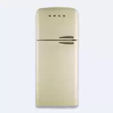 Отдельностоящий двухдверный холодильник, 80 см, No-Frost, петли слева Smeg FAB50LCRB