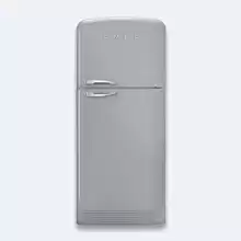 Отдельностоящий двухдверный холодильник, 80 см, No-Frost, петли справа Smeg FAB50RSV