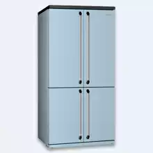 Отдельностоящий 4-х дверный холодильник Side-by-Side, 92 см, No-frost Smeg FQ960PB