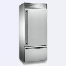 Отдельностоящий холодильник, 90 см, No-Frost, петли справа Smeg RF396RSIX