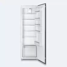 Встраиваемый однодверный холодильник без морозильной камеры, Дверца перенавешиваемая, петли справа Smeg S7323LFEP1