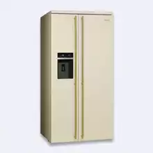 Отдельностоящий холодильник Side-by-side, 91 см, No-Frost Smeg SBS8004P