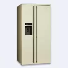 Отдельностоящий холодильник Side-by-side, 91 см, No-Frost Smeg SBS8004PO