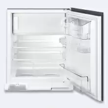 Встраиваемый холодильник, морозильное отделение сверху, монтаж под столешницу, Дверца перенавешиваемая, петли справа Smeg U3C080P