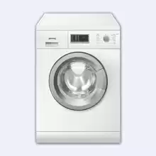 Отдельностоящая стиральная машина с сушкой Smeg LSE147